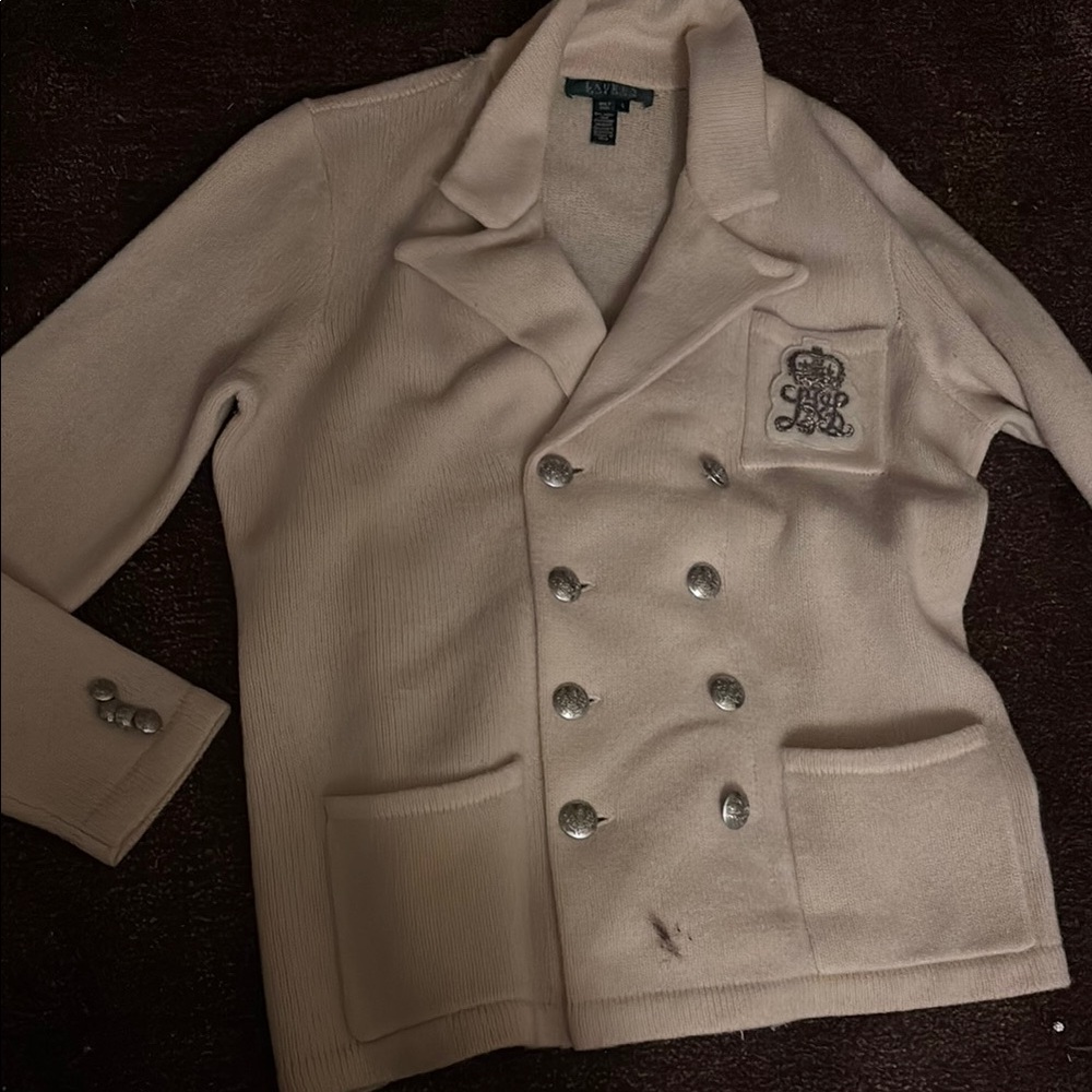 Ralph Lauren Cream Utility Jacket